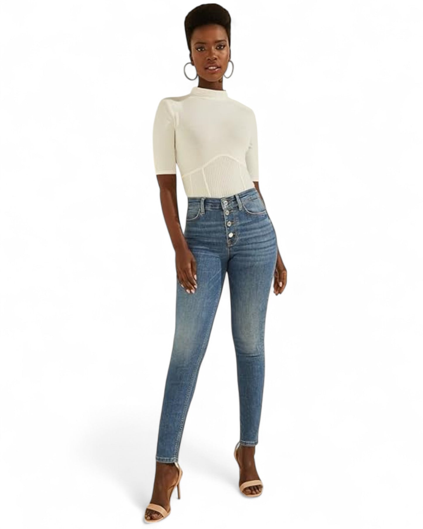 1981 Exposed Button Jeans