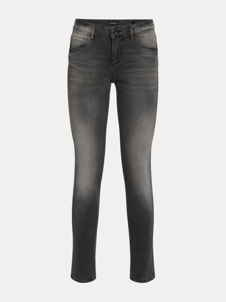 Annette Skinny Mid Rise Jeans - Carrie Grey