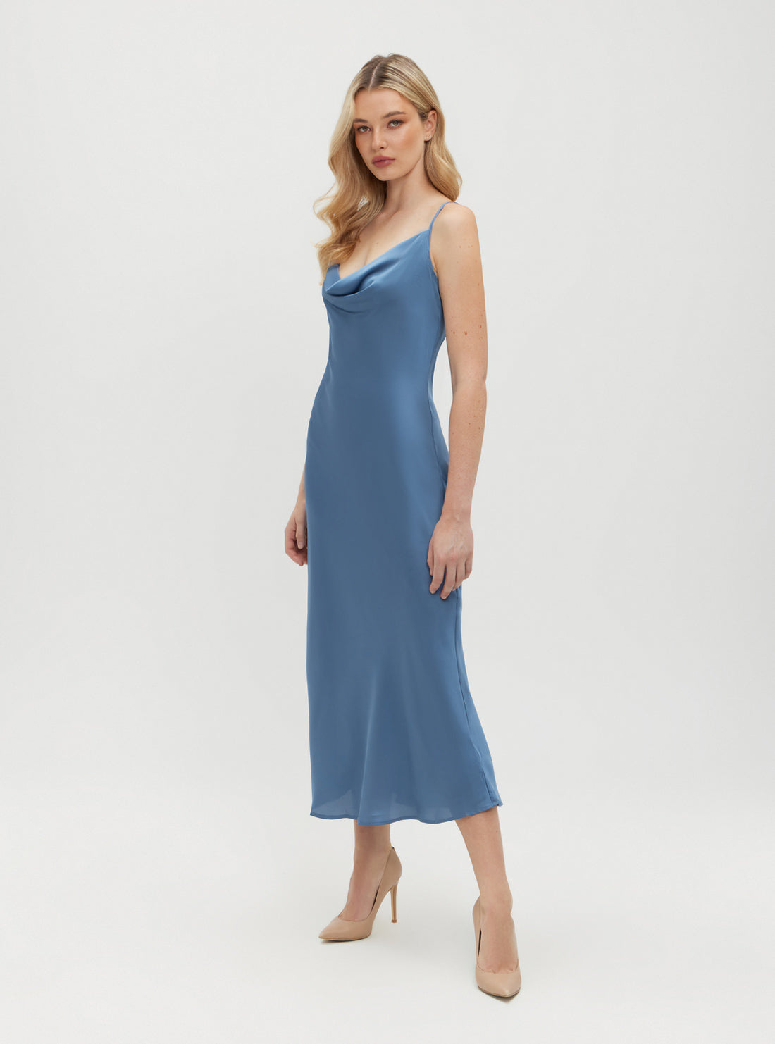 Eco Blue Akilina Maxi Dress