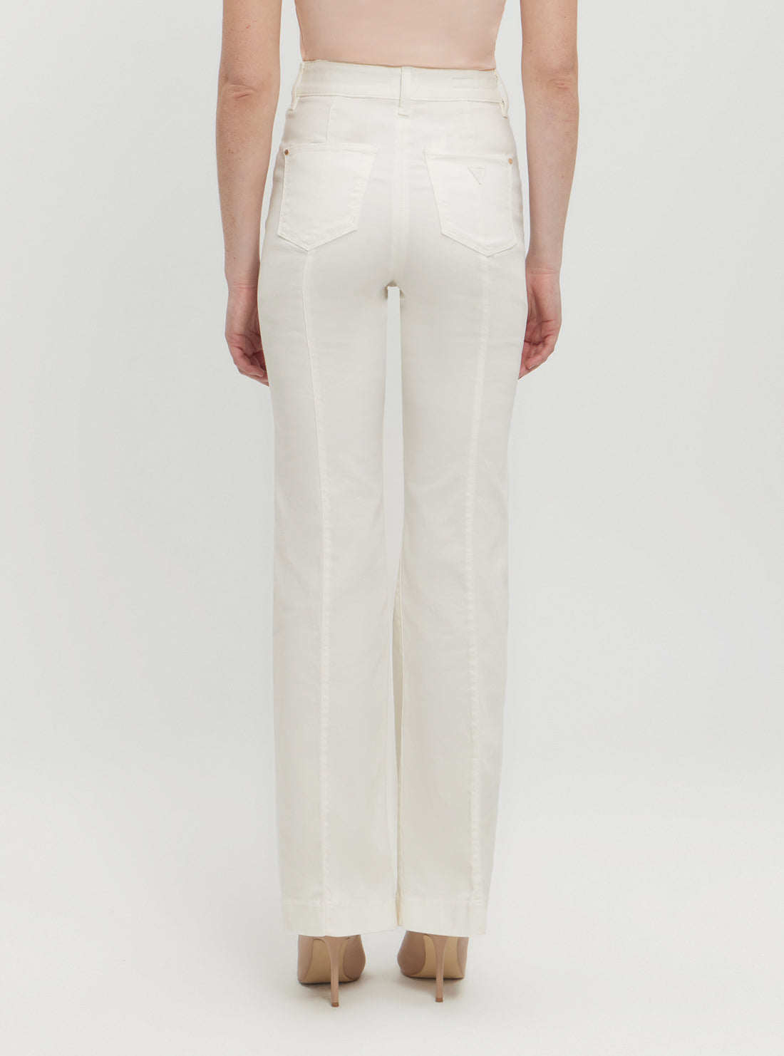 White New Faye Pants