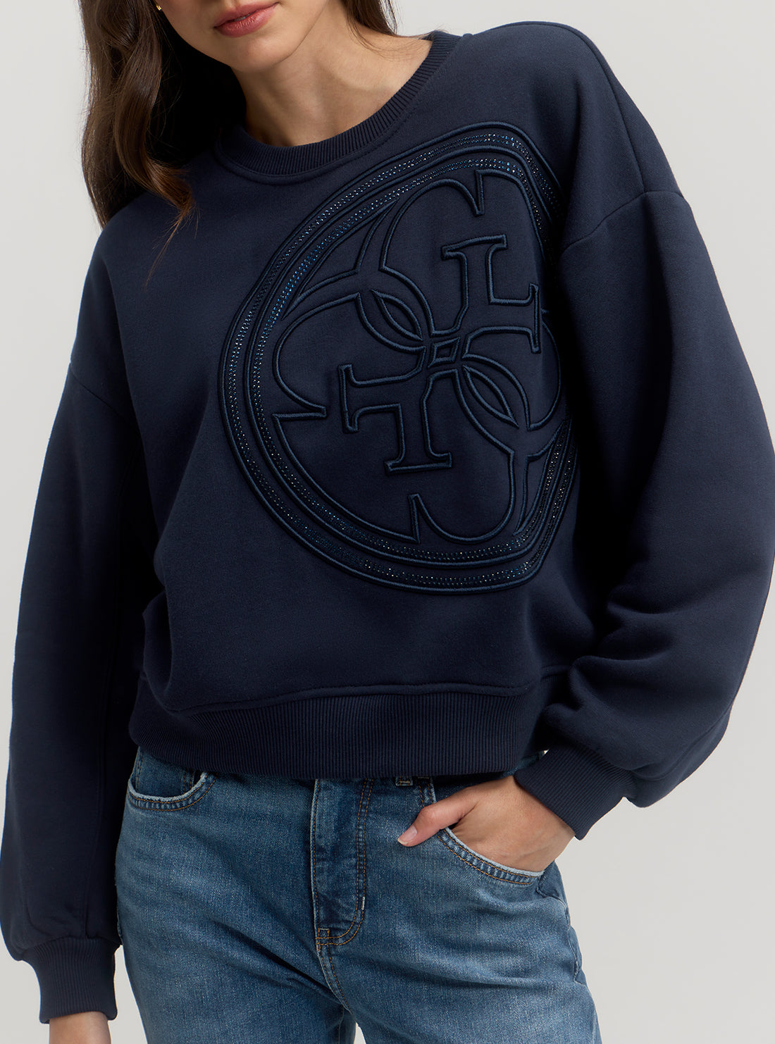 Blue Logo Jumper