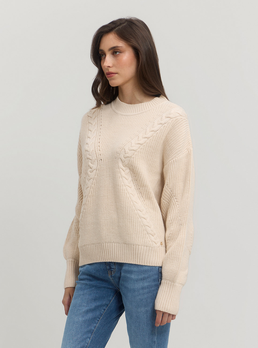 Beige Serena Knit Jumper