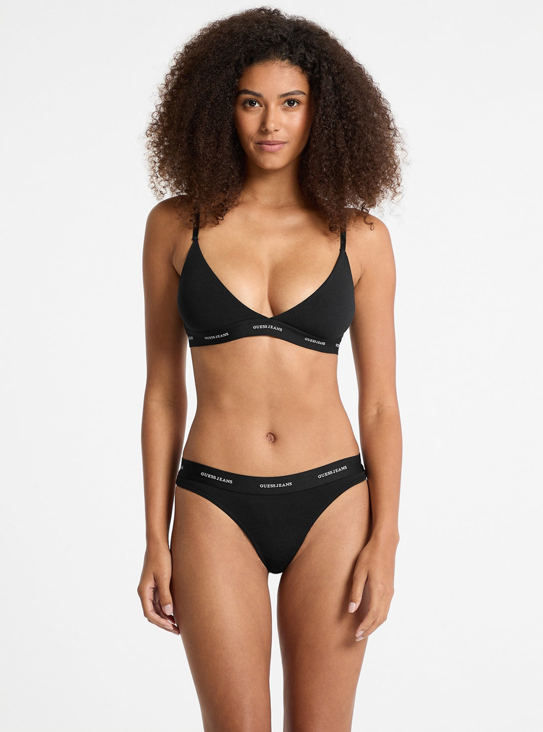 Guess Jeans Black Thong