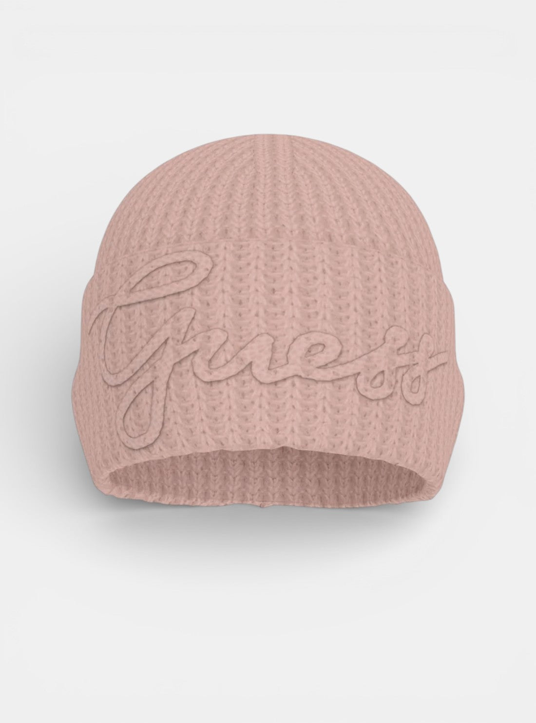 GUESS Accessories Pink Lexie Beanie W5BZ18Z3580 Front View