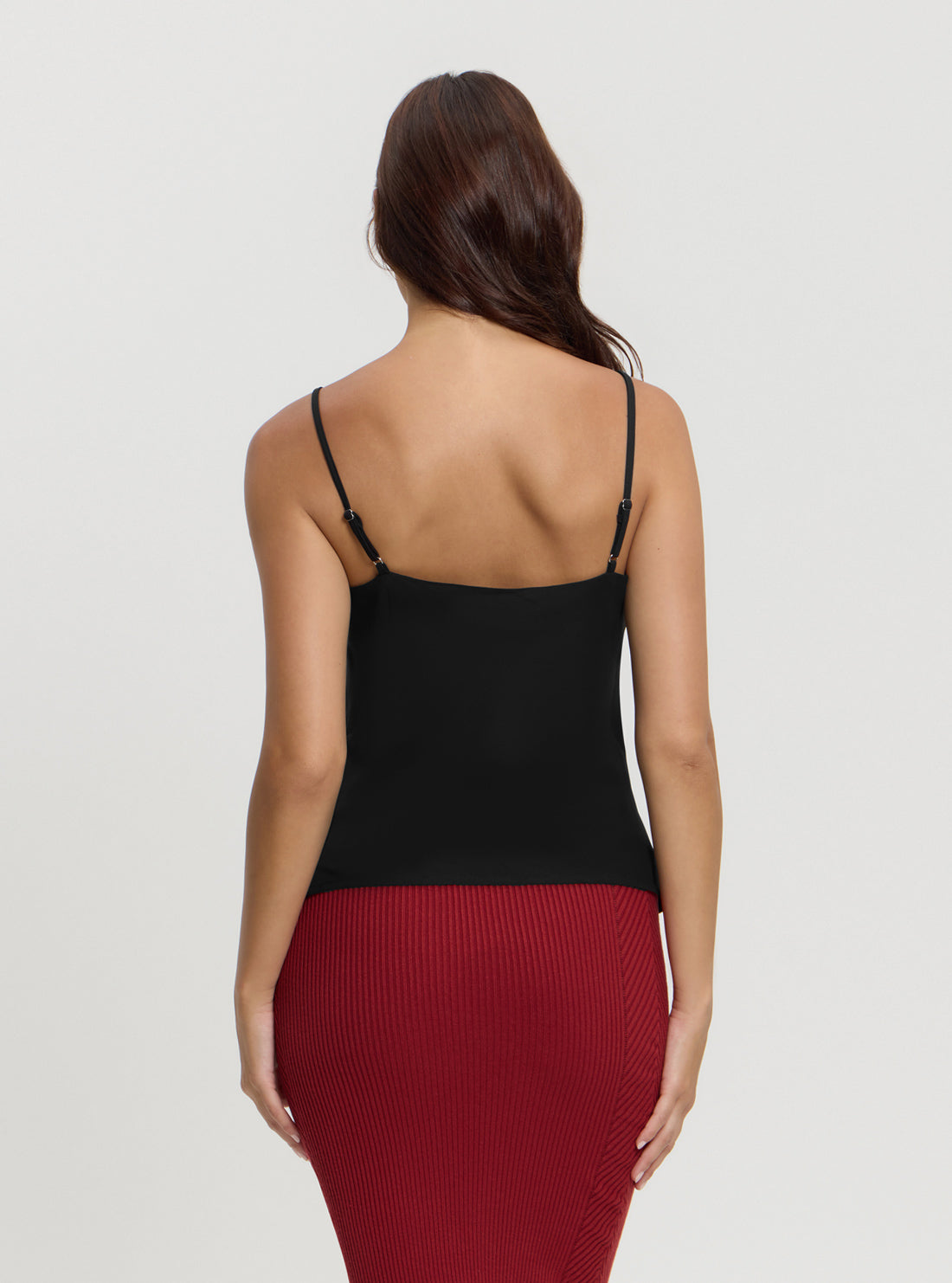 Black Caroline Tank Top