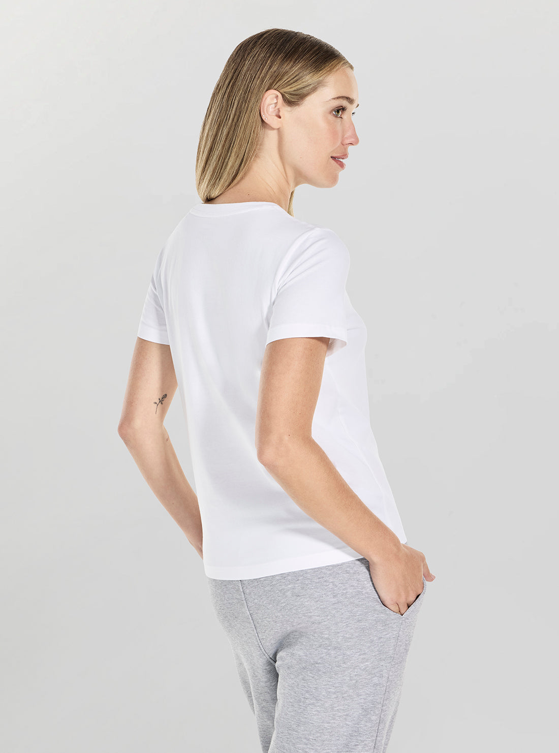 Guess Jeans White Sunset T-Shirt W5GI26J1314 Back View