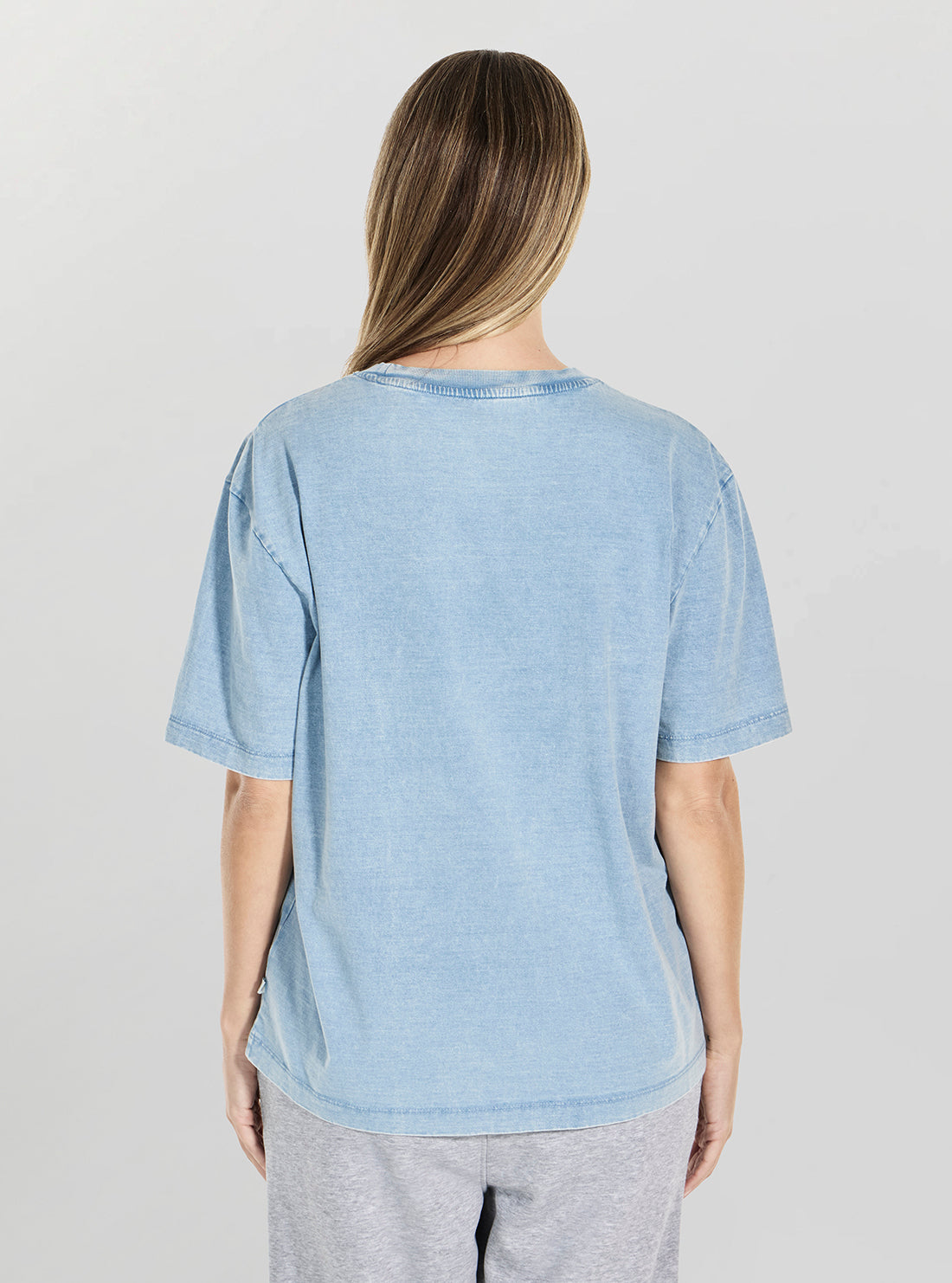 Guess Jeans Blue American Tradition T-Shirt W5GI28KCTG1 Back View