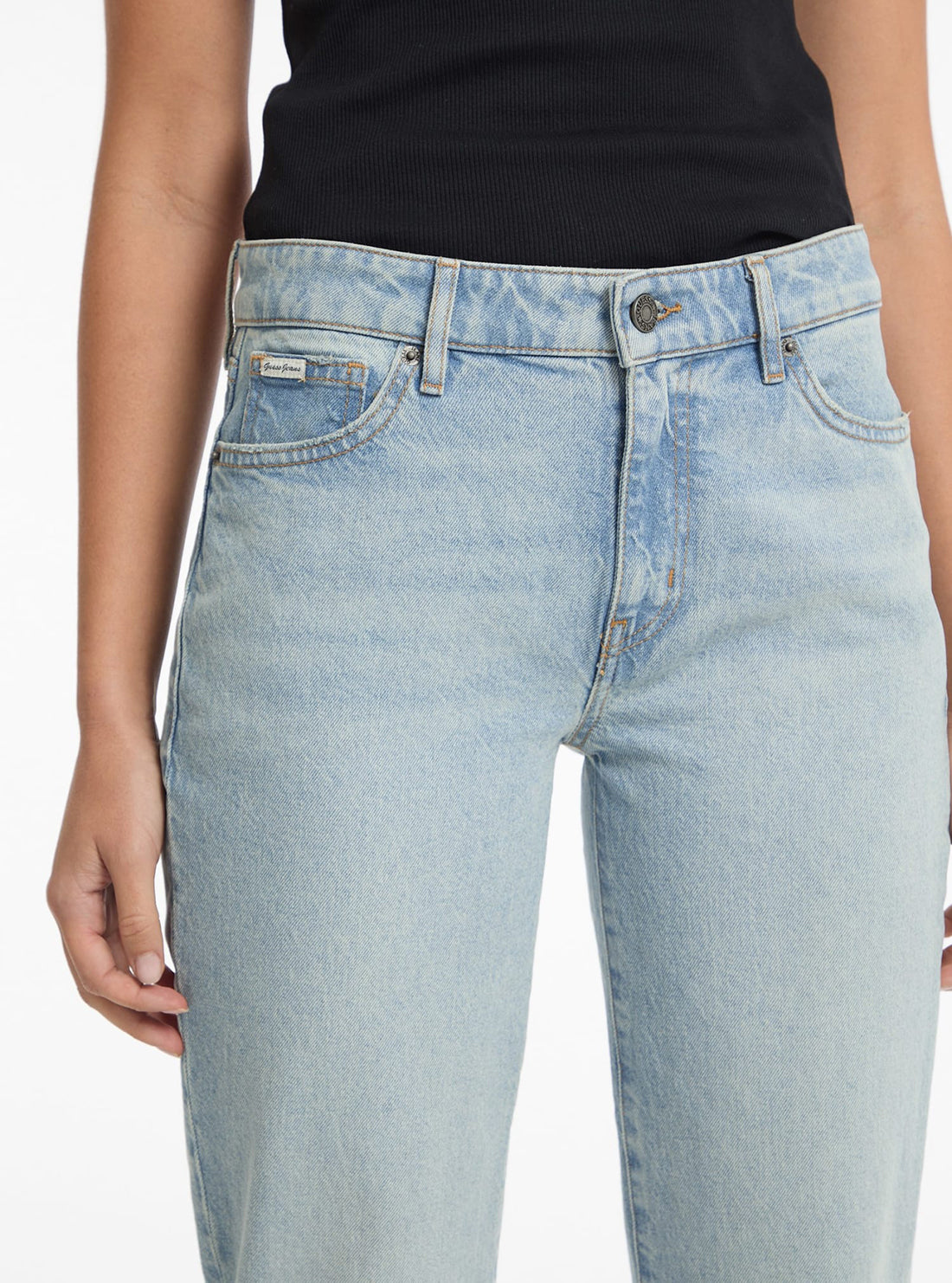 Guess Jeans G08 Mid Rise Straight Jeans
