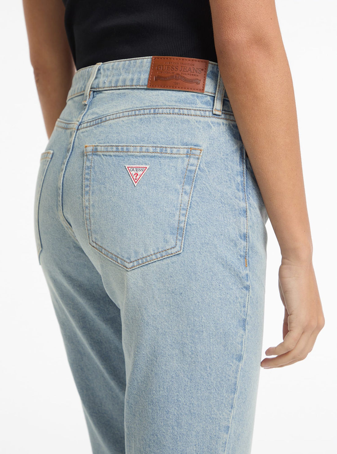 Guess Jeans G08 Mid Rise Straight Jeans