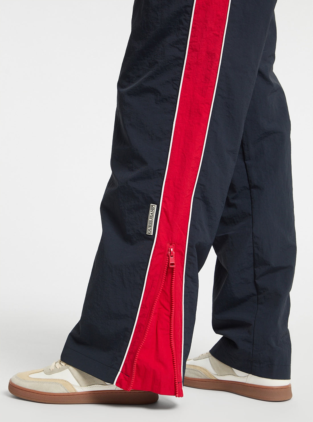 Guess Jeans Navy Red Windbreaker Pant