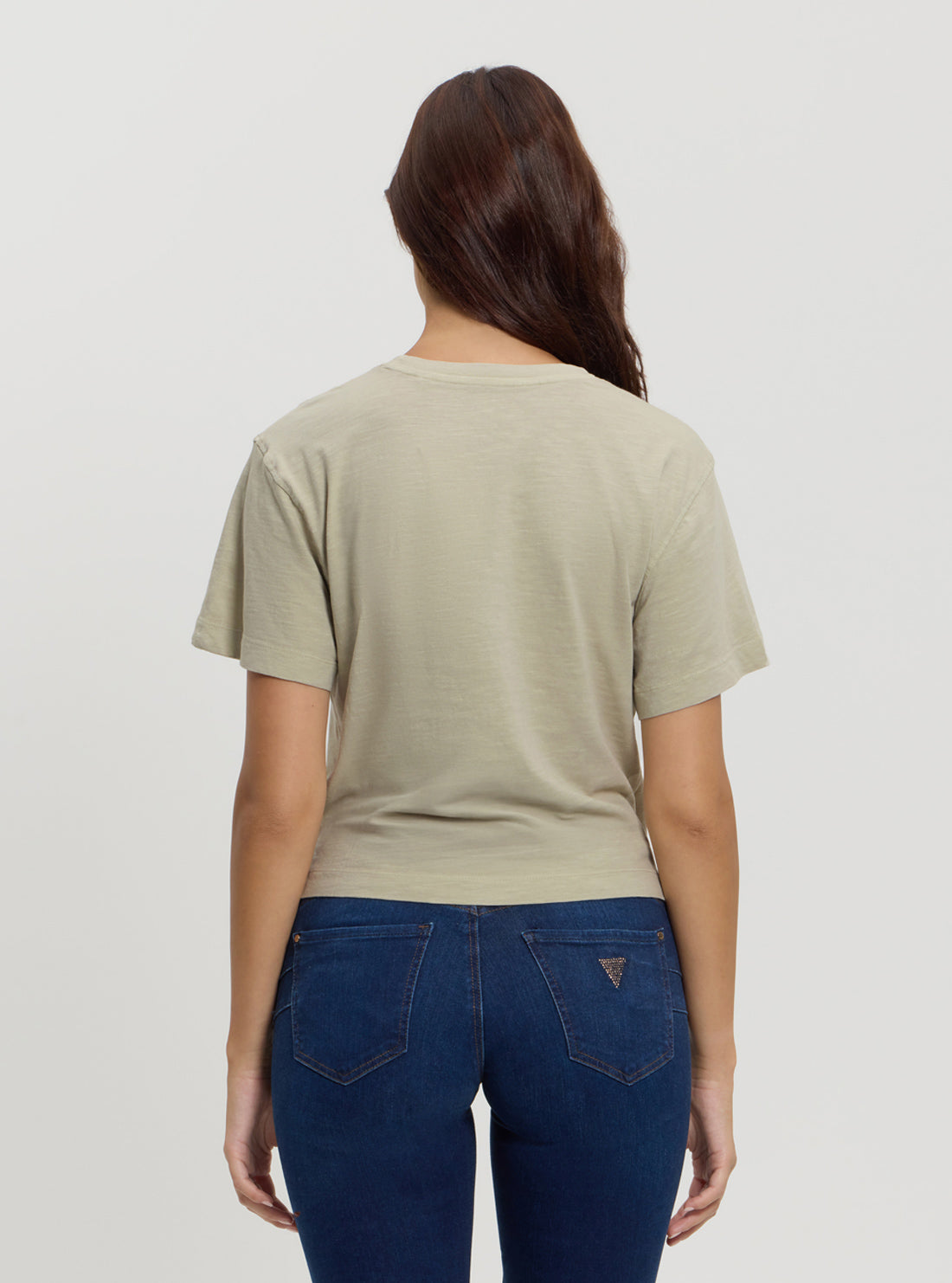 Green California Print T-Shirt