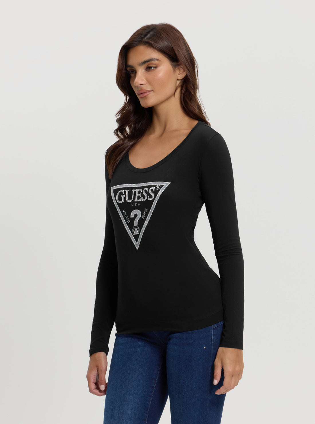 Black Logo Shiny Logo T-Shirt