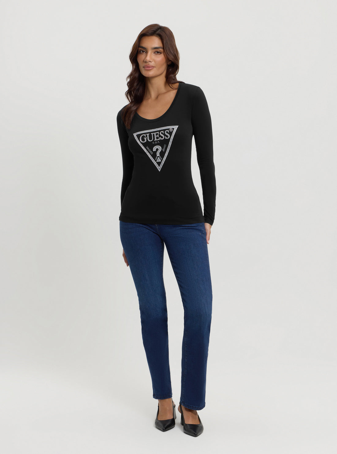 Black Logo Shiny Logo T-Shirt
