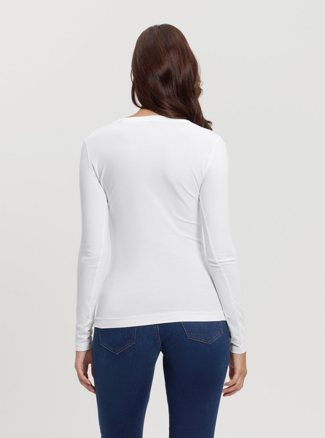 White Logo Shiny Logo T-Shirt