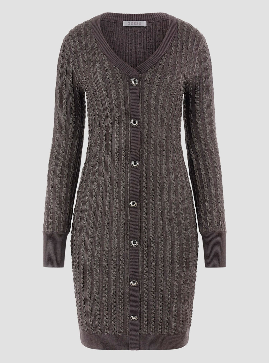 Grey Josie Knit Mini Dress