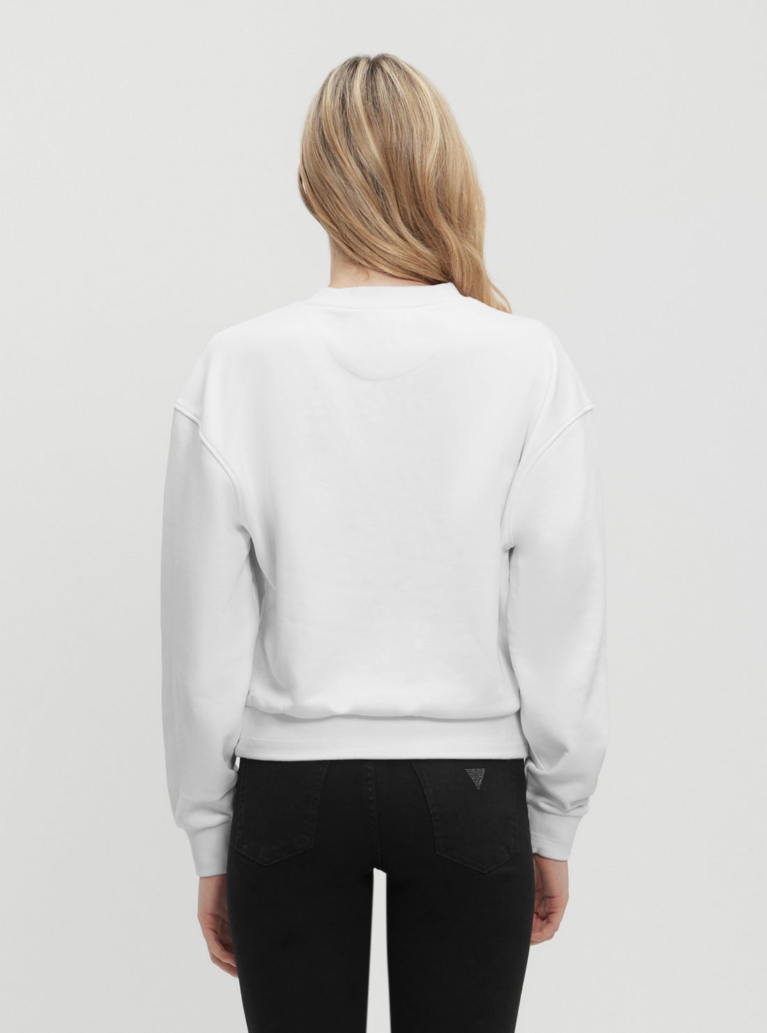 White G-Wave Logo Jumper