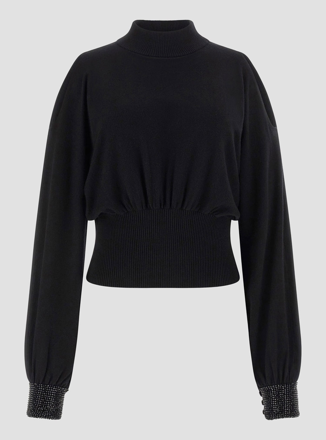 Black Pima Knit Top