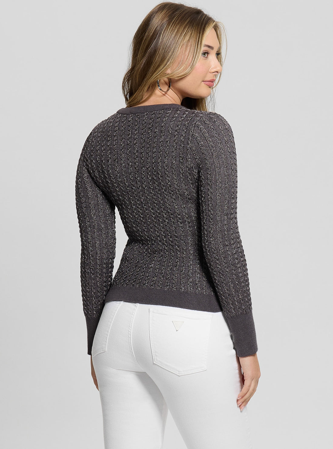 Grey Josie Knit Cardigan