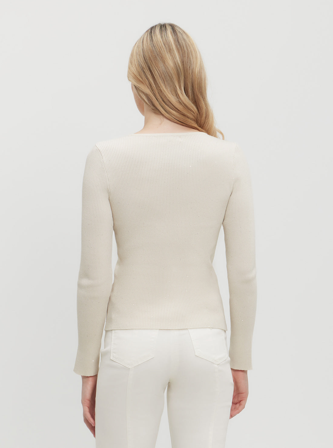 Beige Eden Knit Cardigan