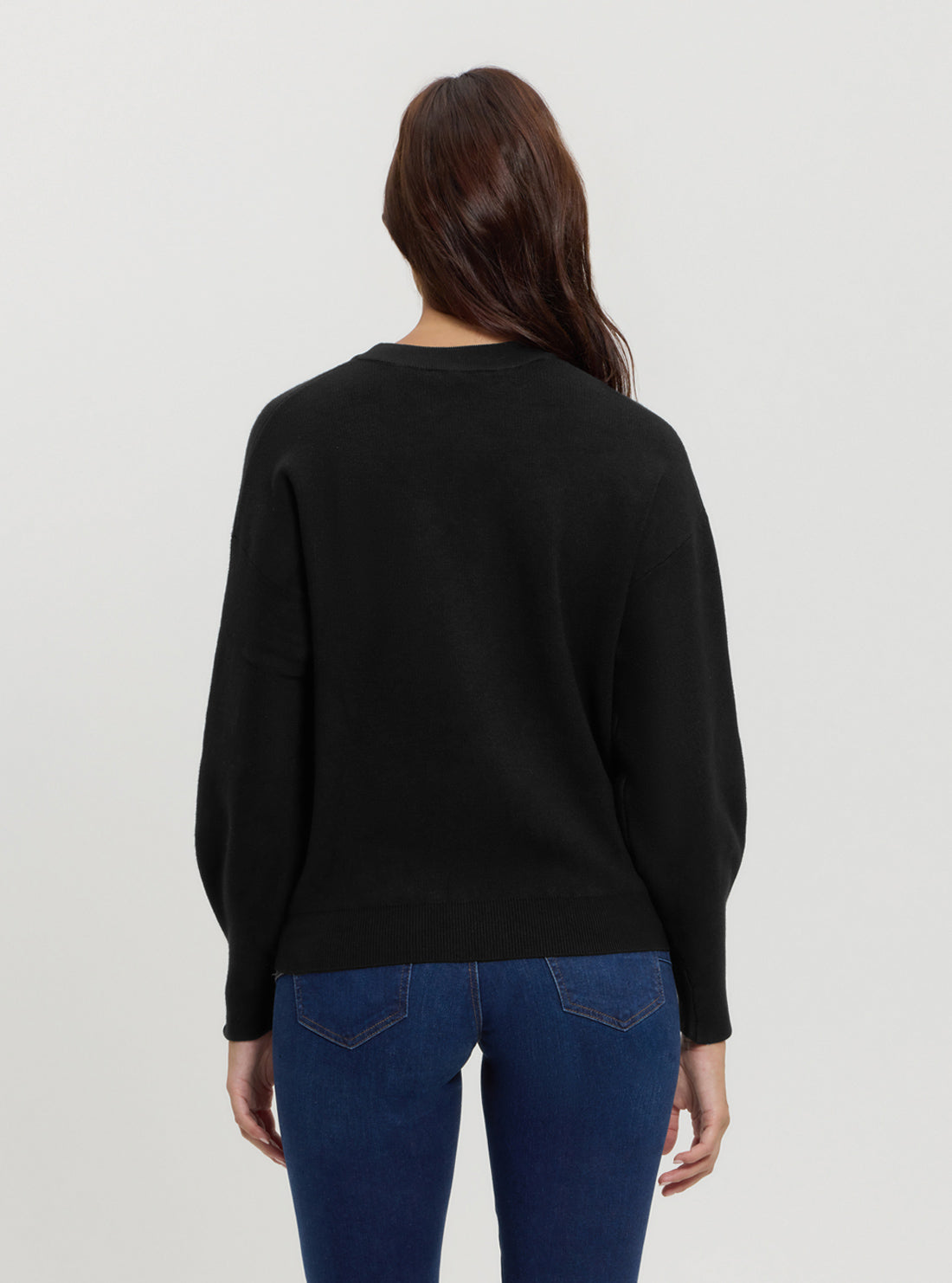 Black Kate Logo Jumper