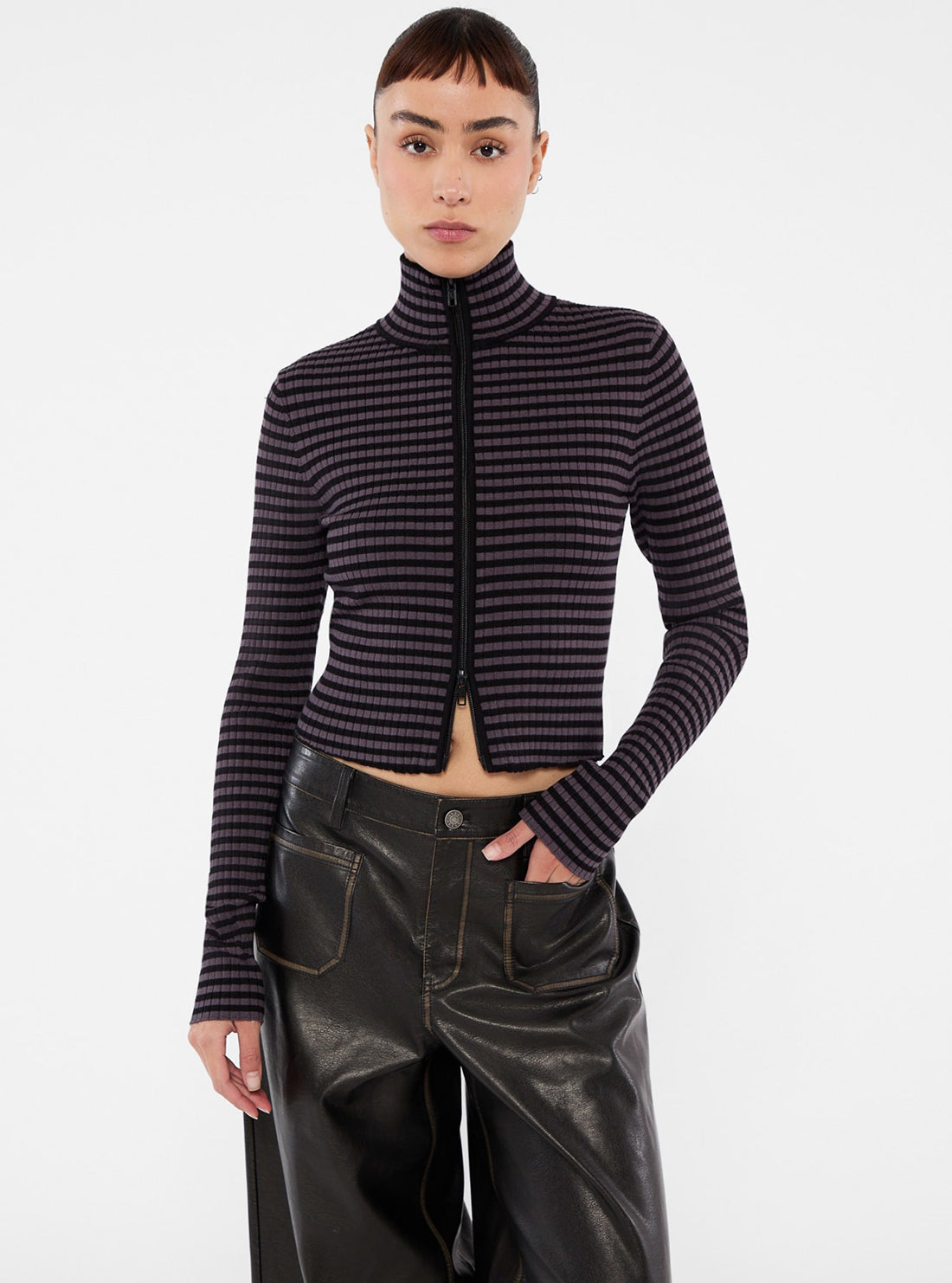 Guess Originals Black Stripe Sweater