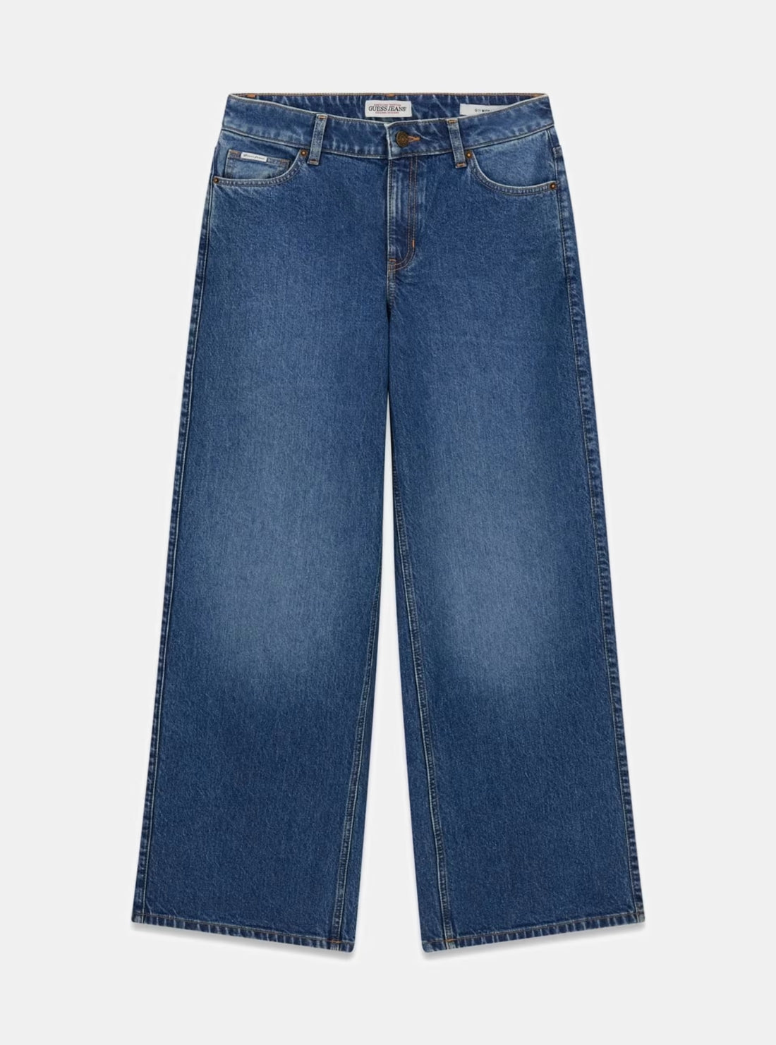 Guess Jeans G11 Wide Leg Jeans in Medium Wash W5YA0YD6333 Flaltay