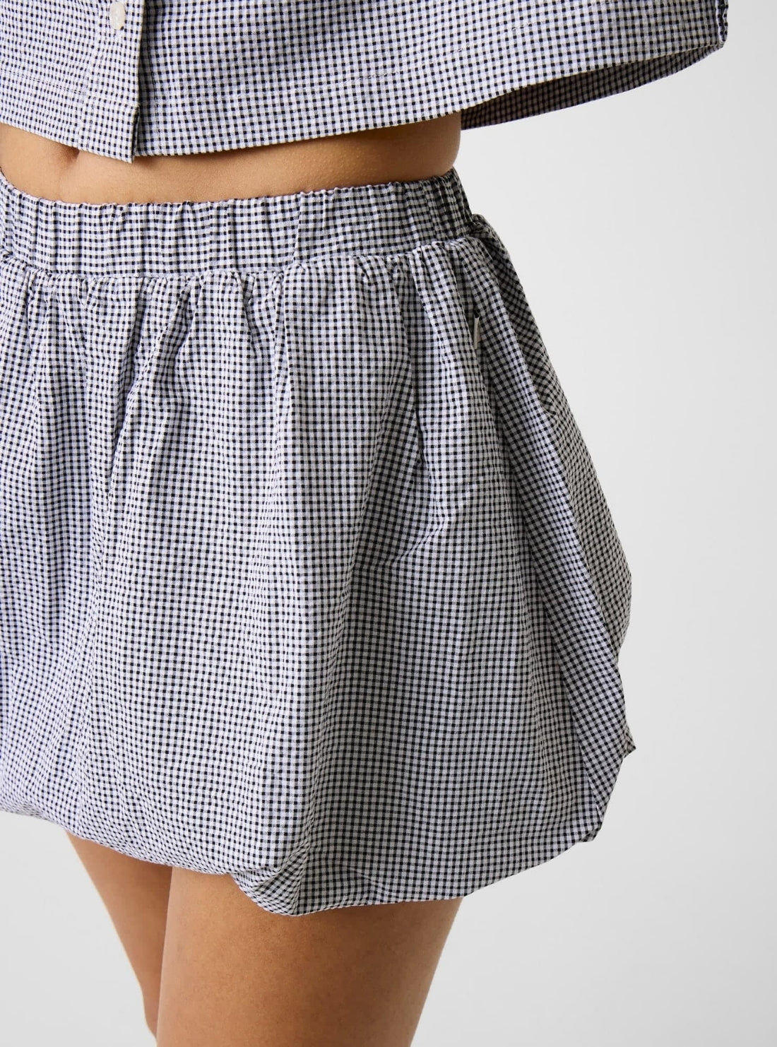 Guess Jeans Multi Mini Bubble Skirt W6GD63WFC01 Detail View