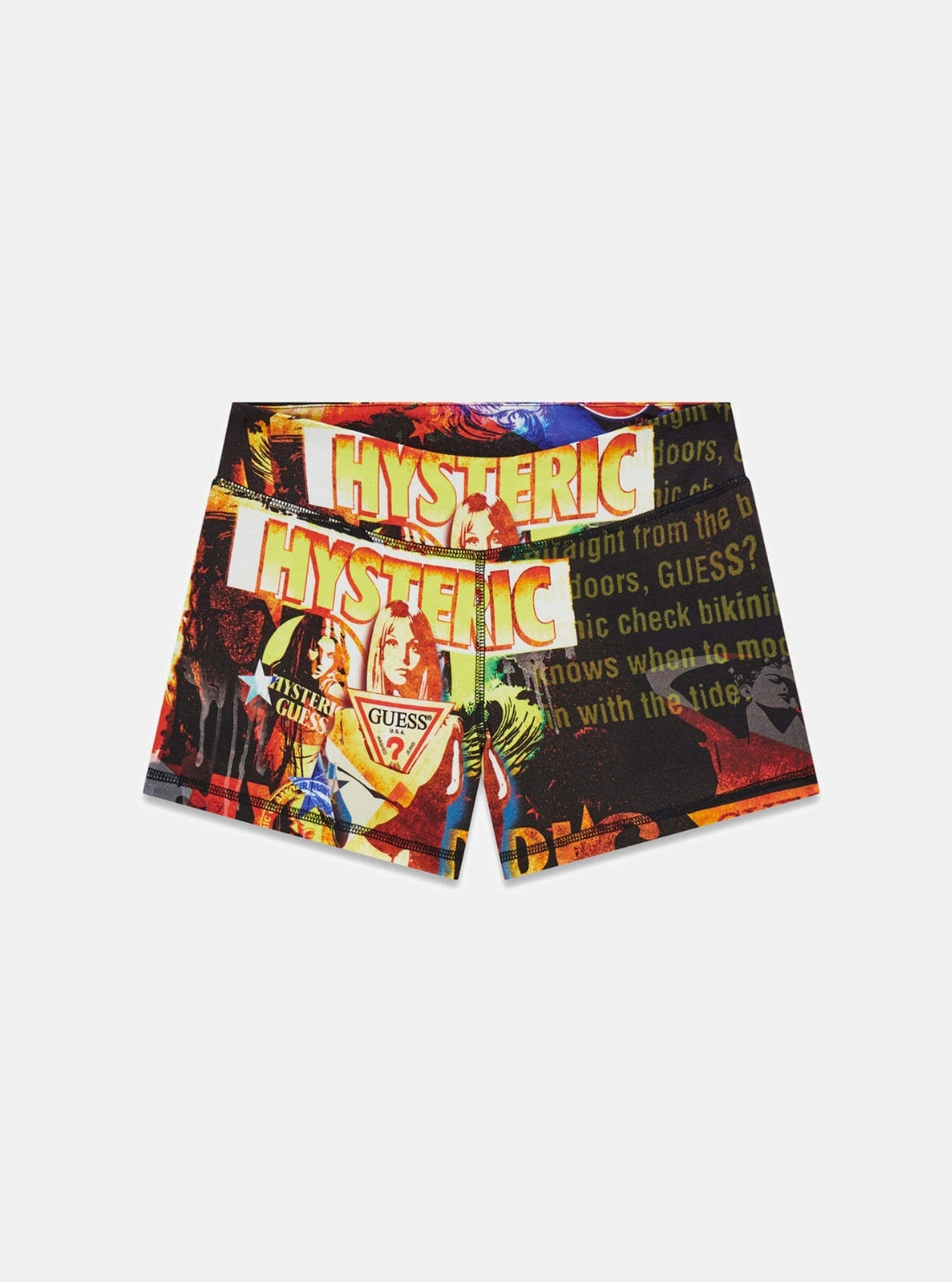 Guess Jeans Hysteric Glamour Printed Shorts W6GDH3K68D2 Flatlay