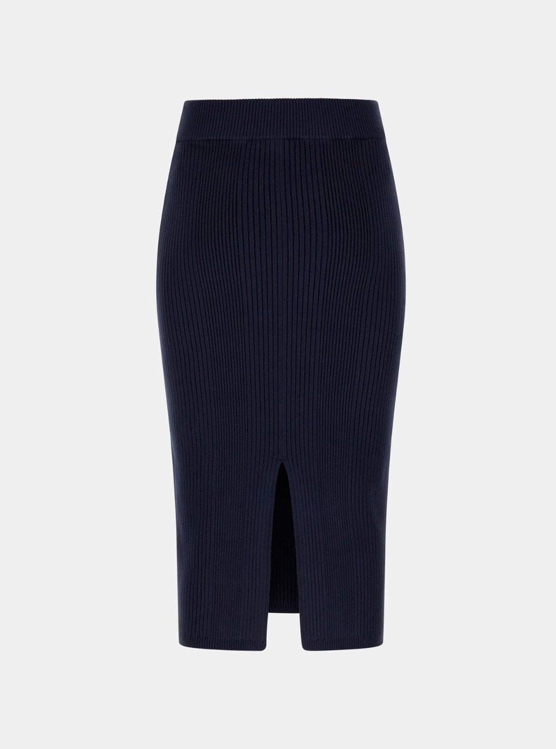 GUESS Womens Blue Rib Terra Pencil Skirt W6RD12Z2YJ2 Flaltay