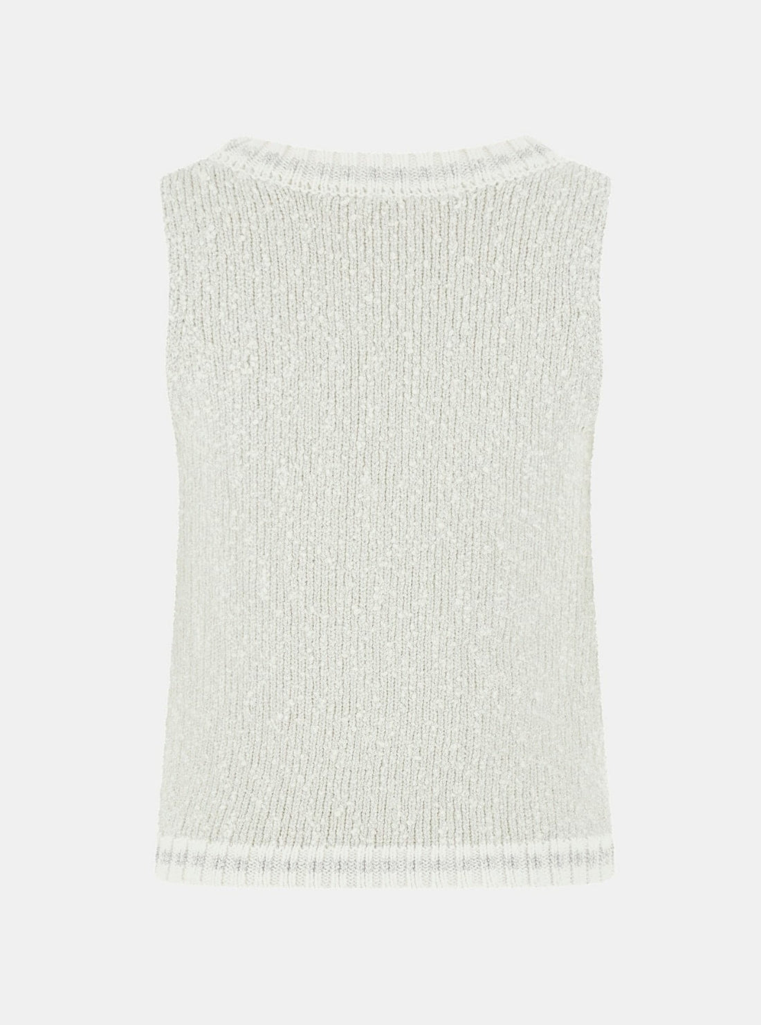  GUESS Womens White Veronica Tank Top Sweater W6RR39Z3L21 Back Flaltlay