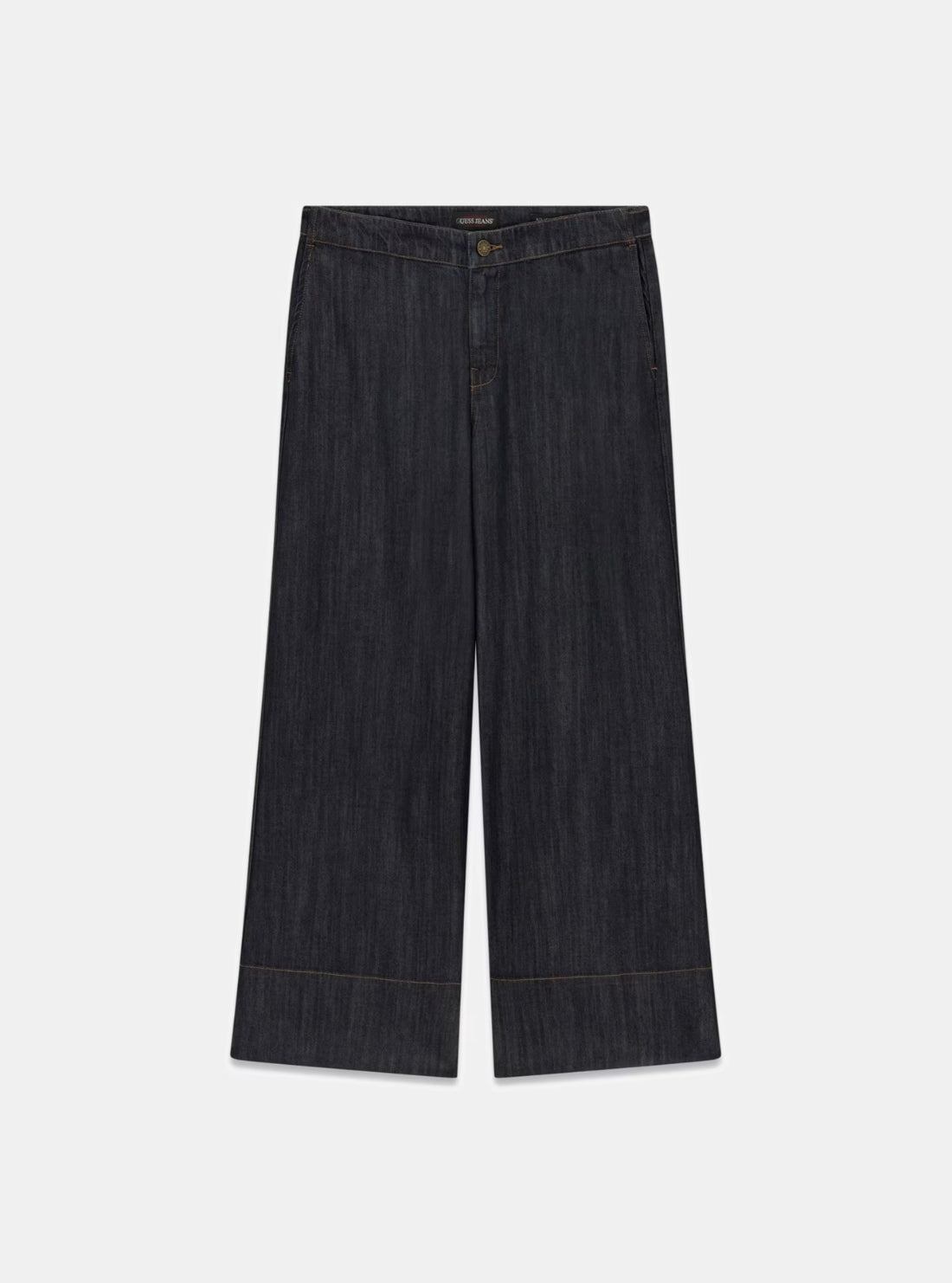 Guess Jeans Blue Extra Wide Chino Jeans W6YA09D1183 Flatlay