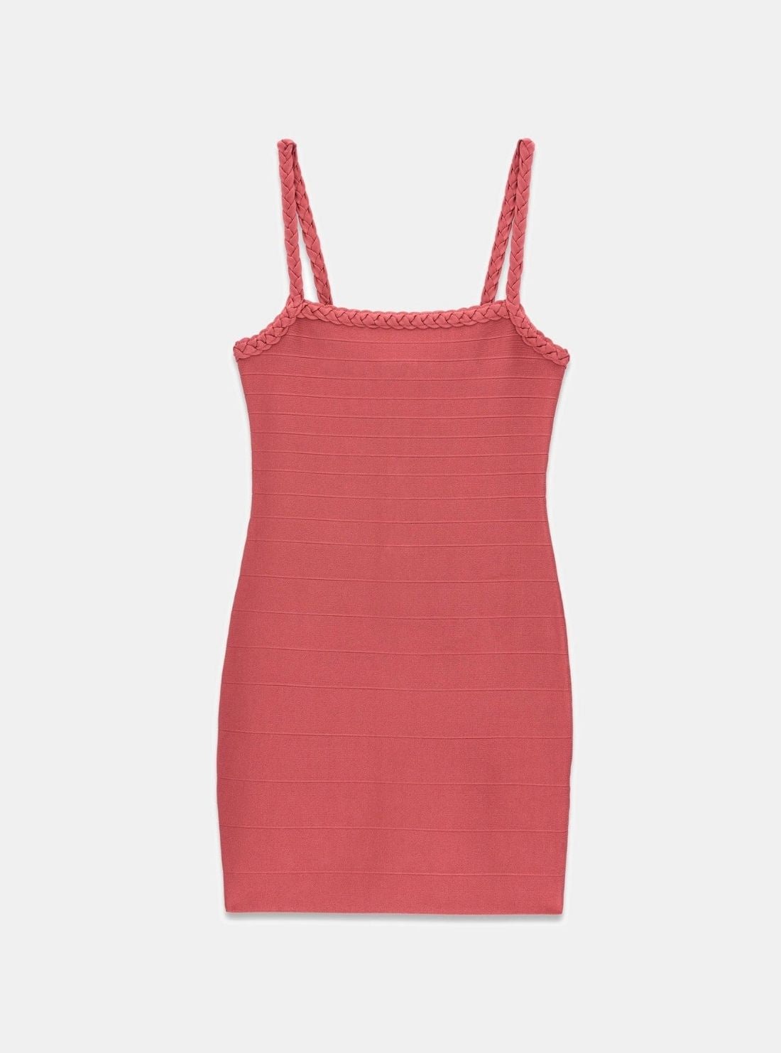 GUESS Womens Eco Red Gwen Bandage Mini Dress W6YK51Z1030 Flatlay