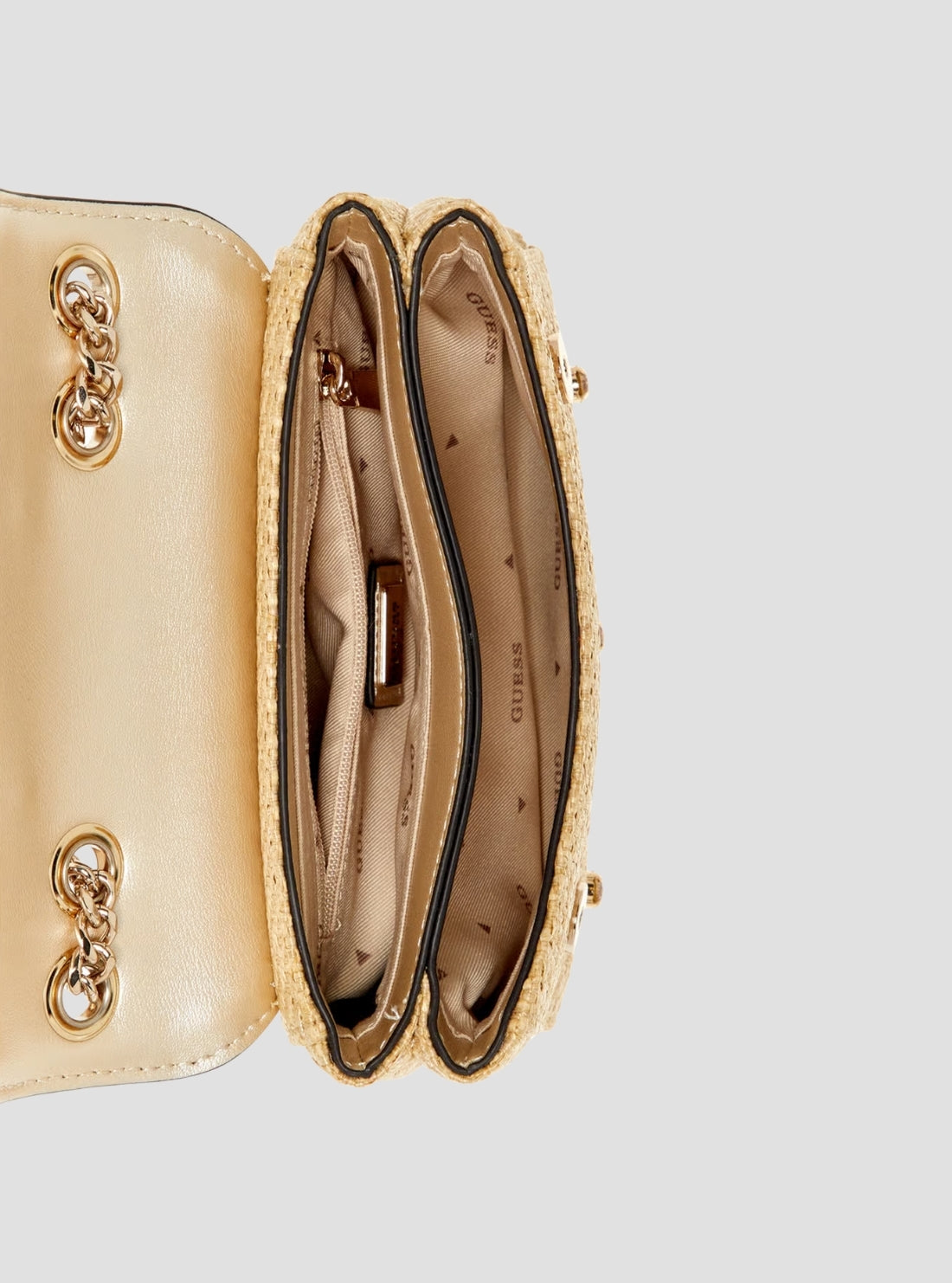 Natural Giully II Mini Convertible Flap Bag