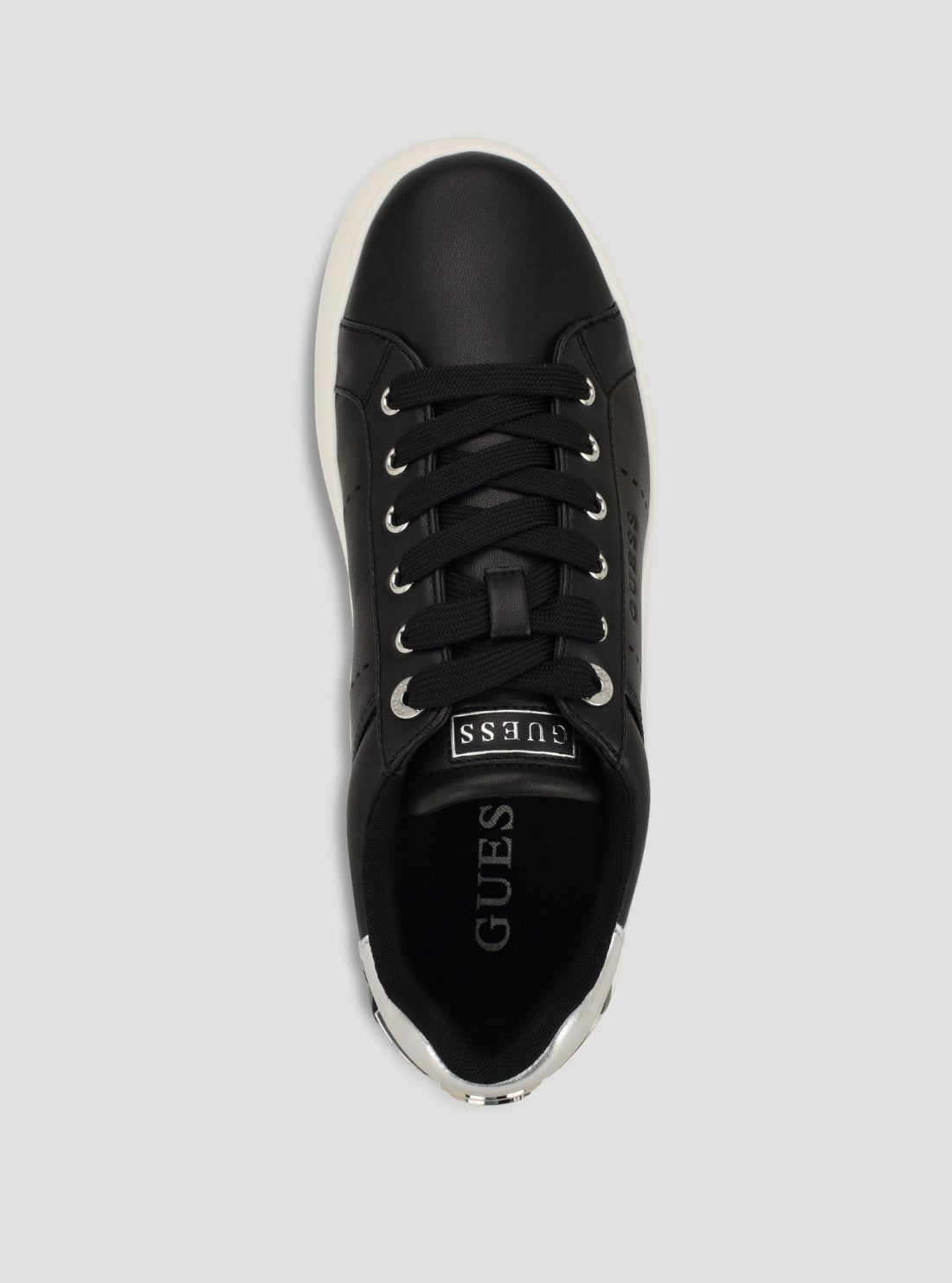 GUESS Footwear Black Wesli Sneakers WESLI Top View