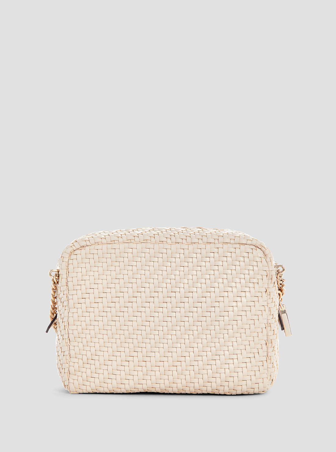 Beige Francy Camera Crossbody