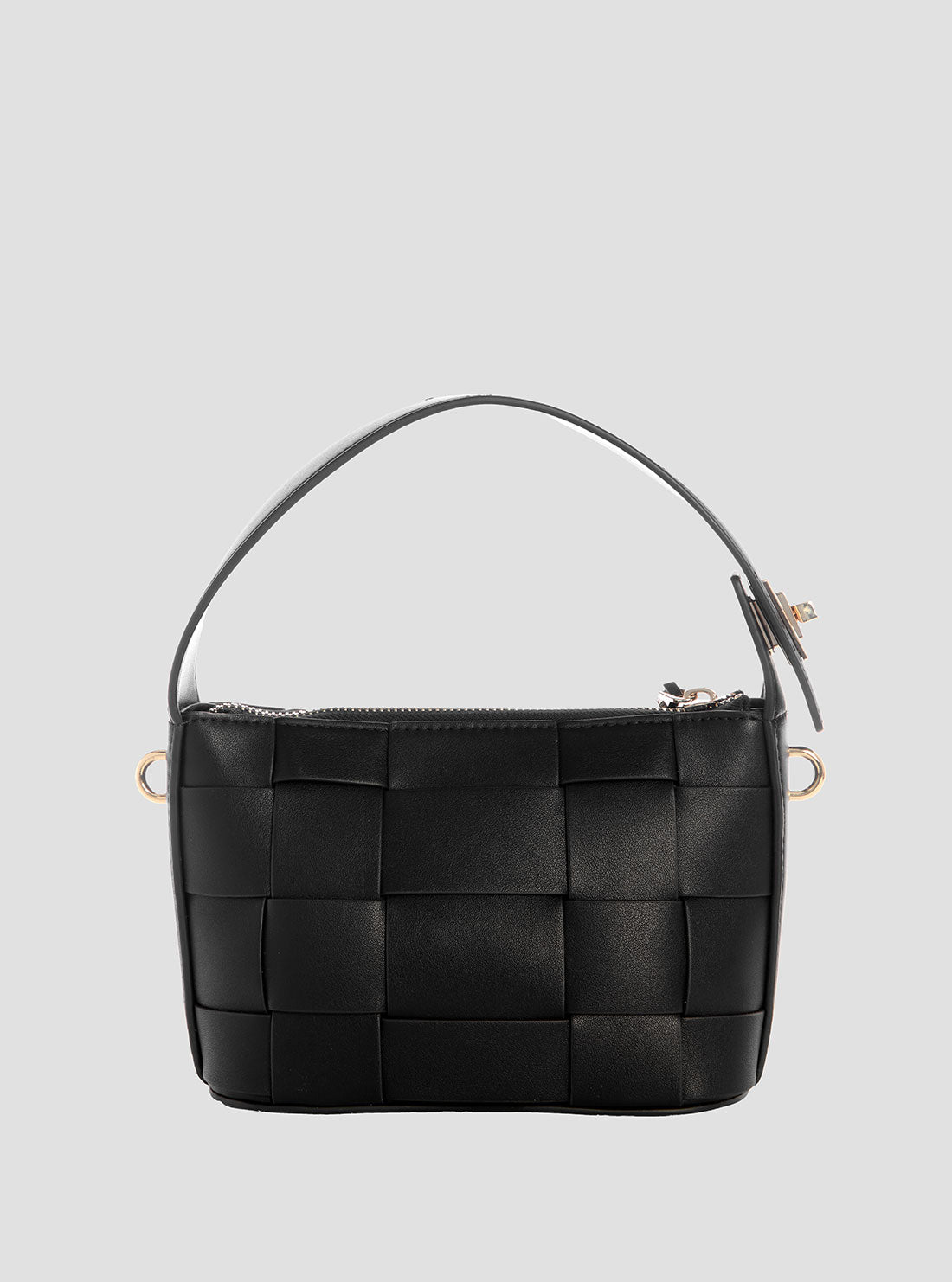 Black Maylee Mini Hobo Crossbody Bag