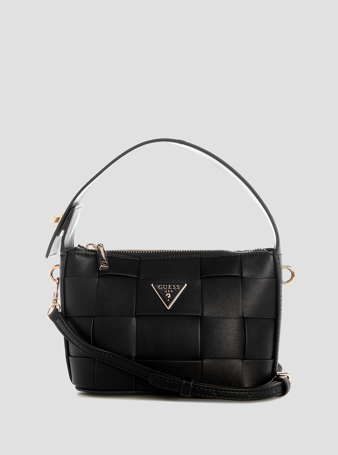 Black Maylee Mini Hobo Crossbody Bag