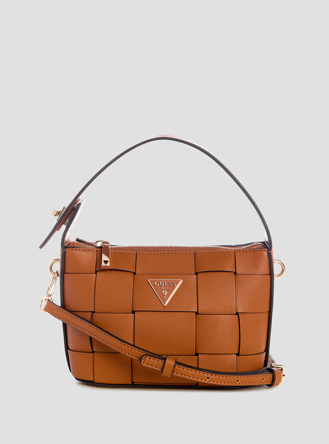 Brown Maylee Mini Hobo Crossbody Bag