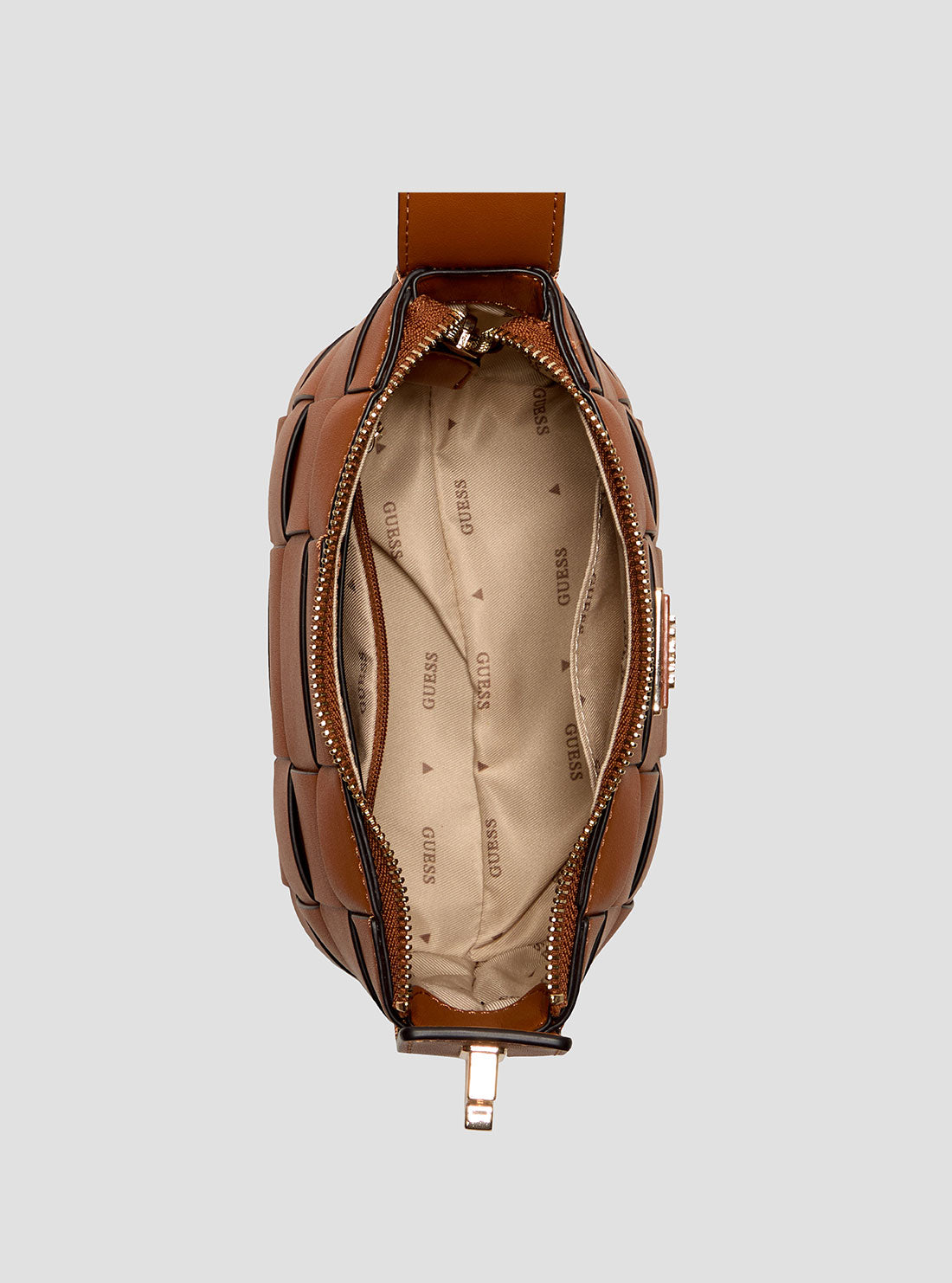 Brown Maylee Mini Hobo Crossbody Bag