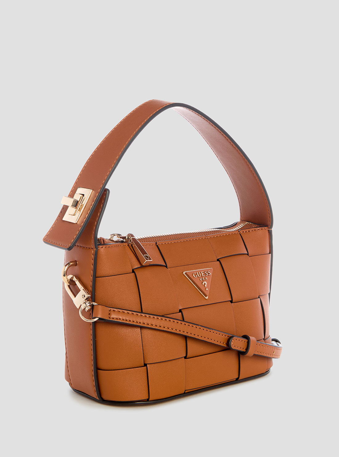 Brown Maylee Mini Hobo Crossbody Bag