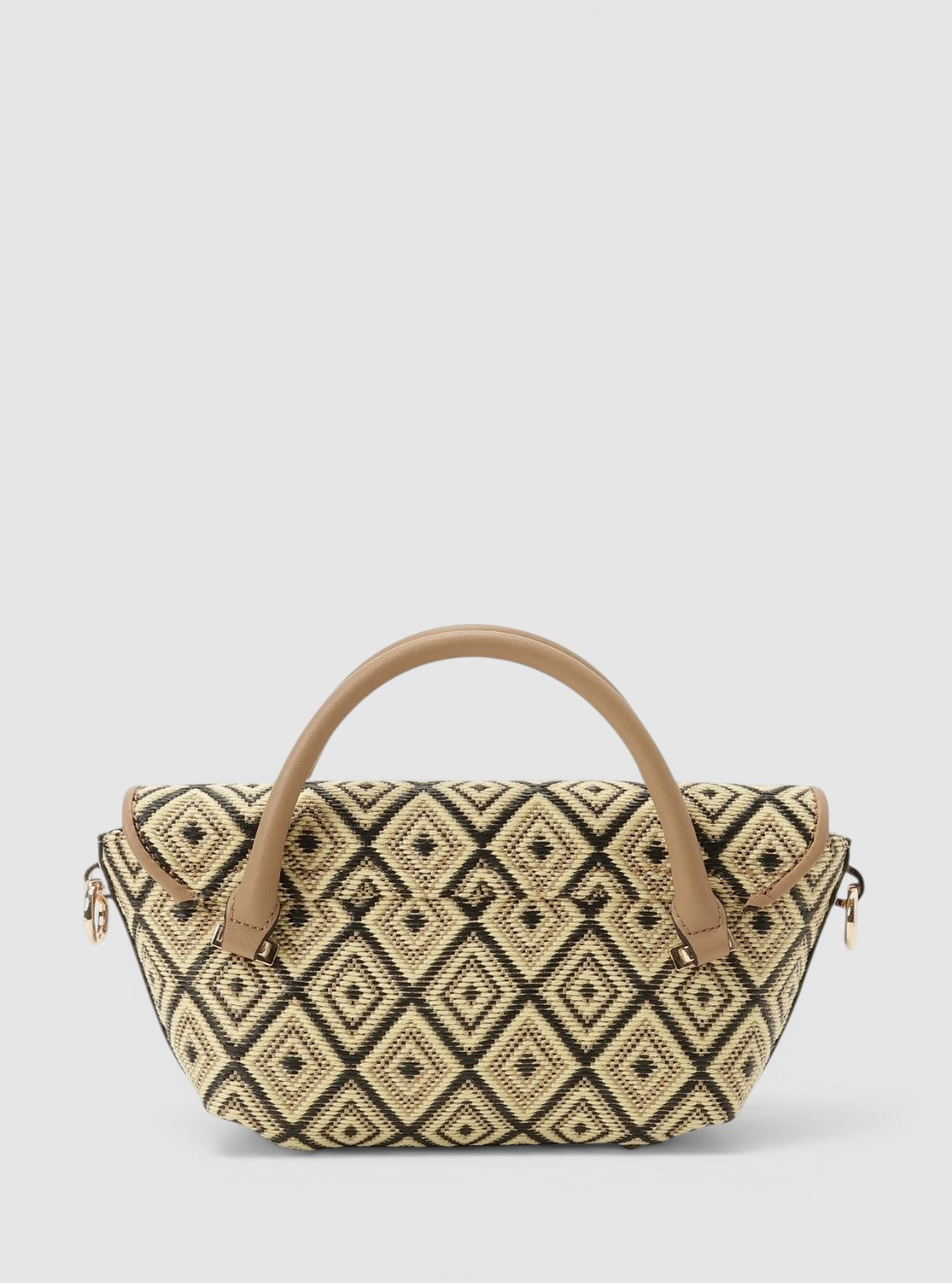 GUESS Womens Lemon Sophia Mini Satchel Bag WG991376 Back View