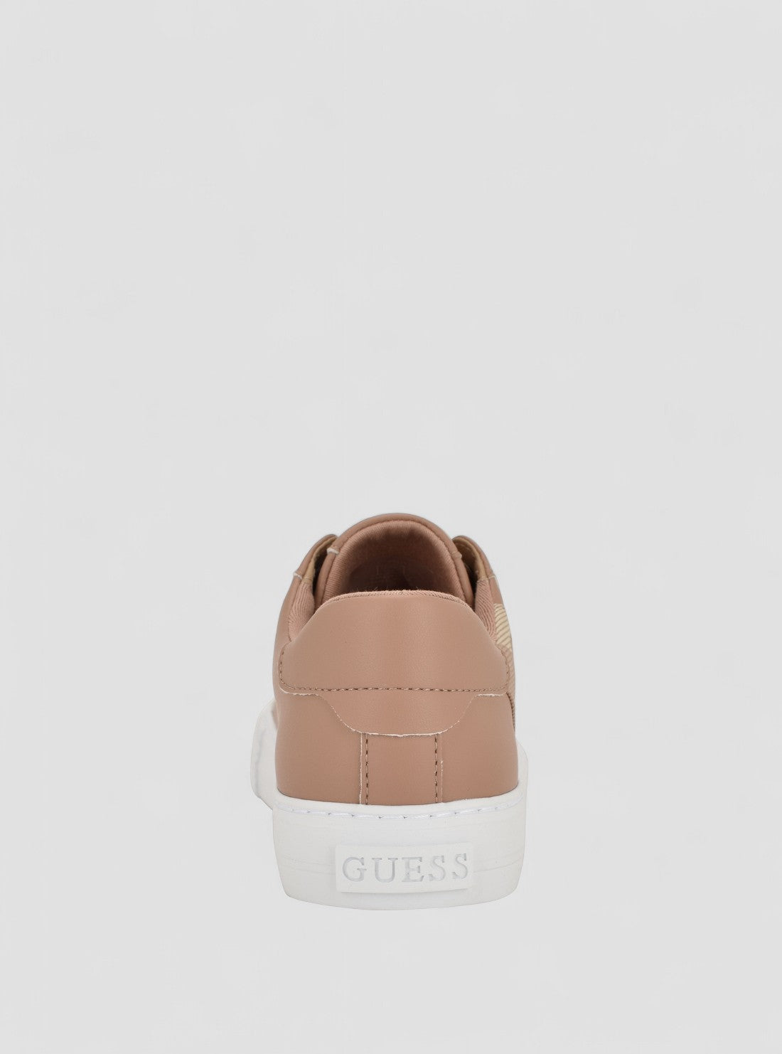 GUESS Womens Pink Lovela Sneakers WGLOVELA Back View