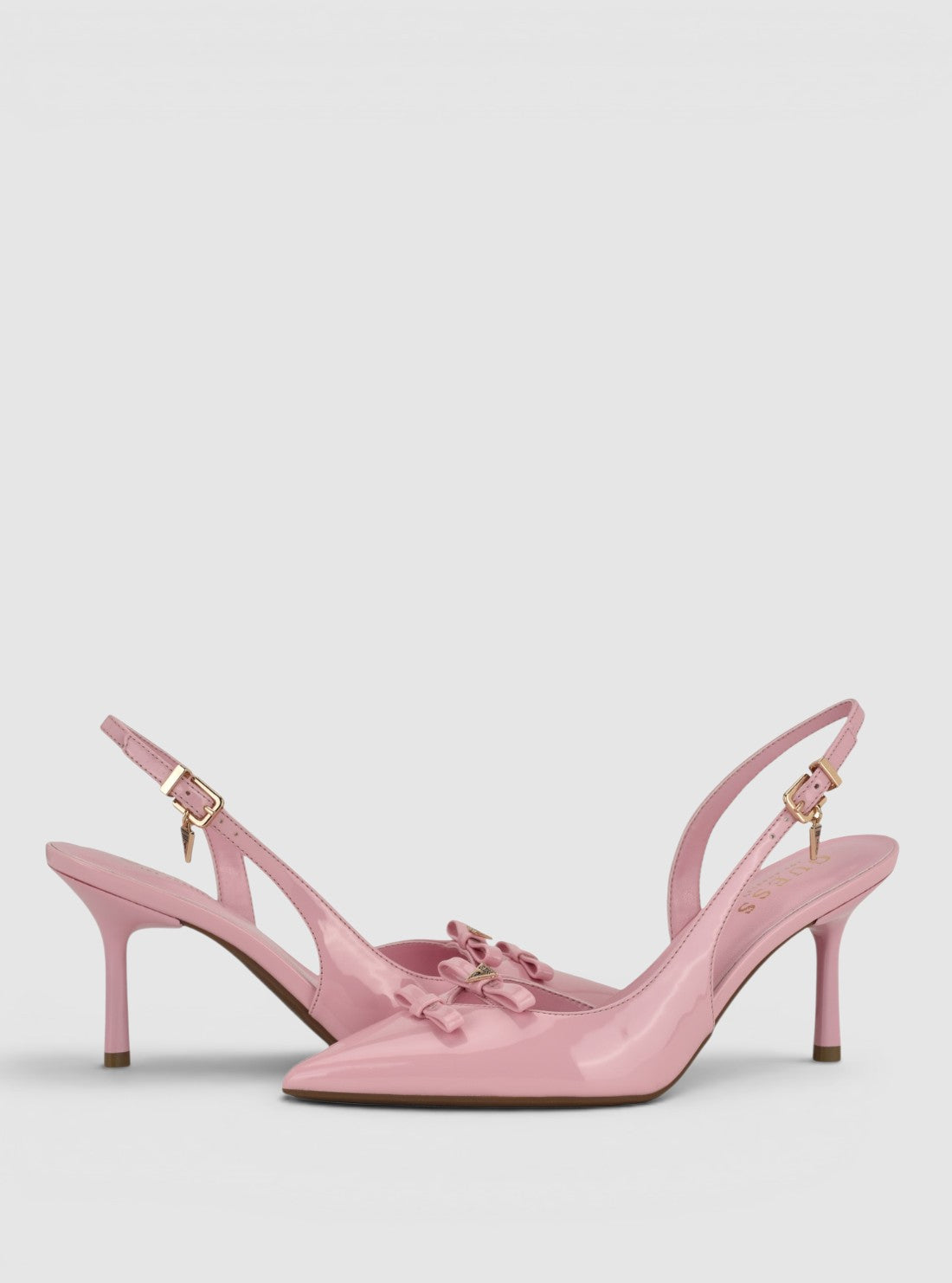 GUESS Footwear Pink Shareen Pumps SHAREEN Front Side View