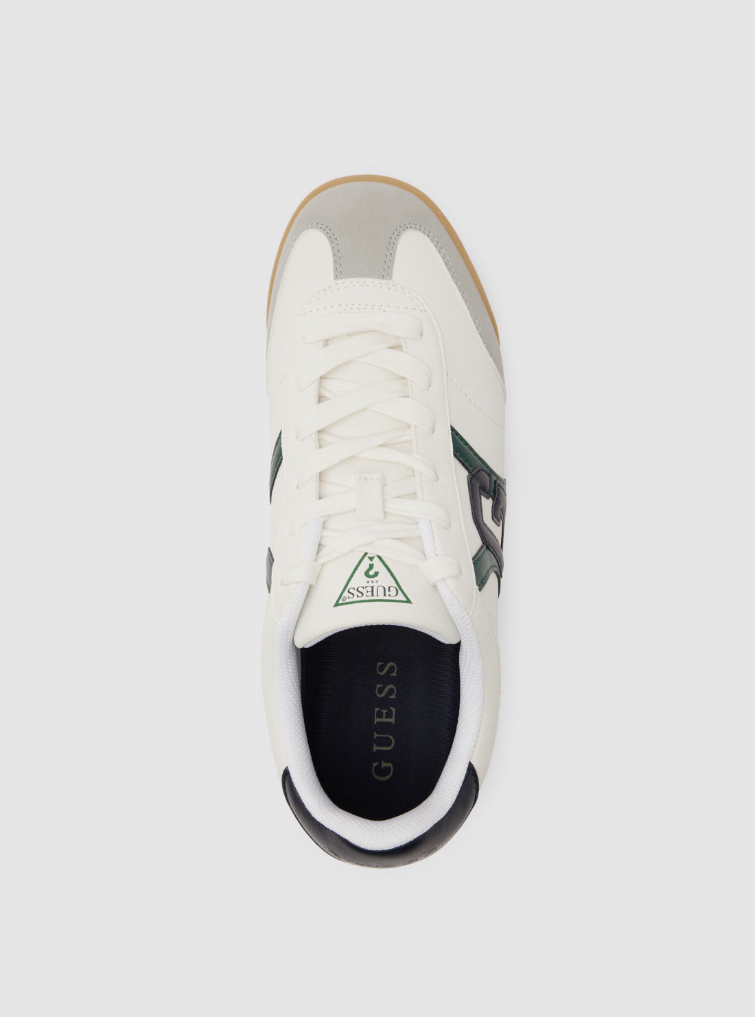 GUESS Mens Grey Multi Winford Sneakers WINFORD Top View