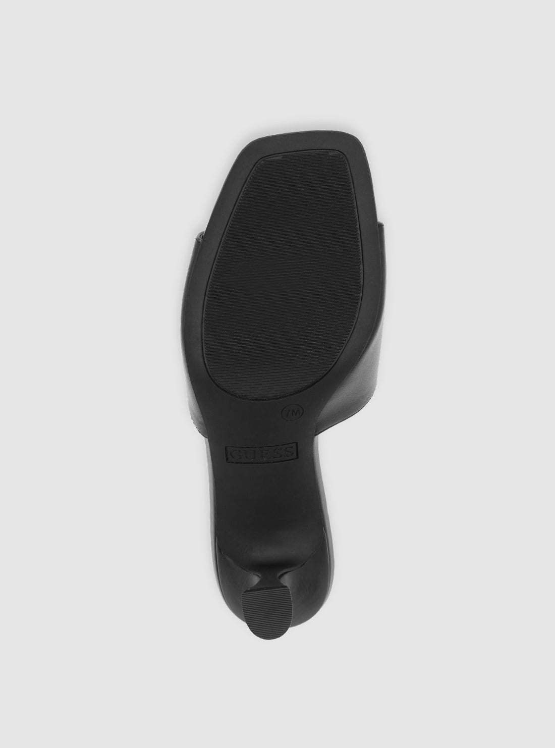 GUESS Womens Footwear Black Wrenly Heeled Mules WRENLY Bottom View