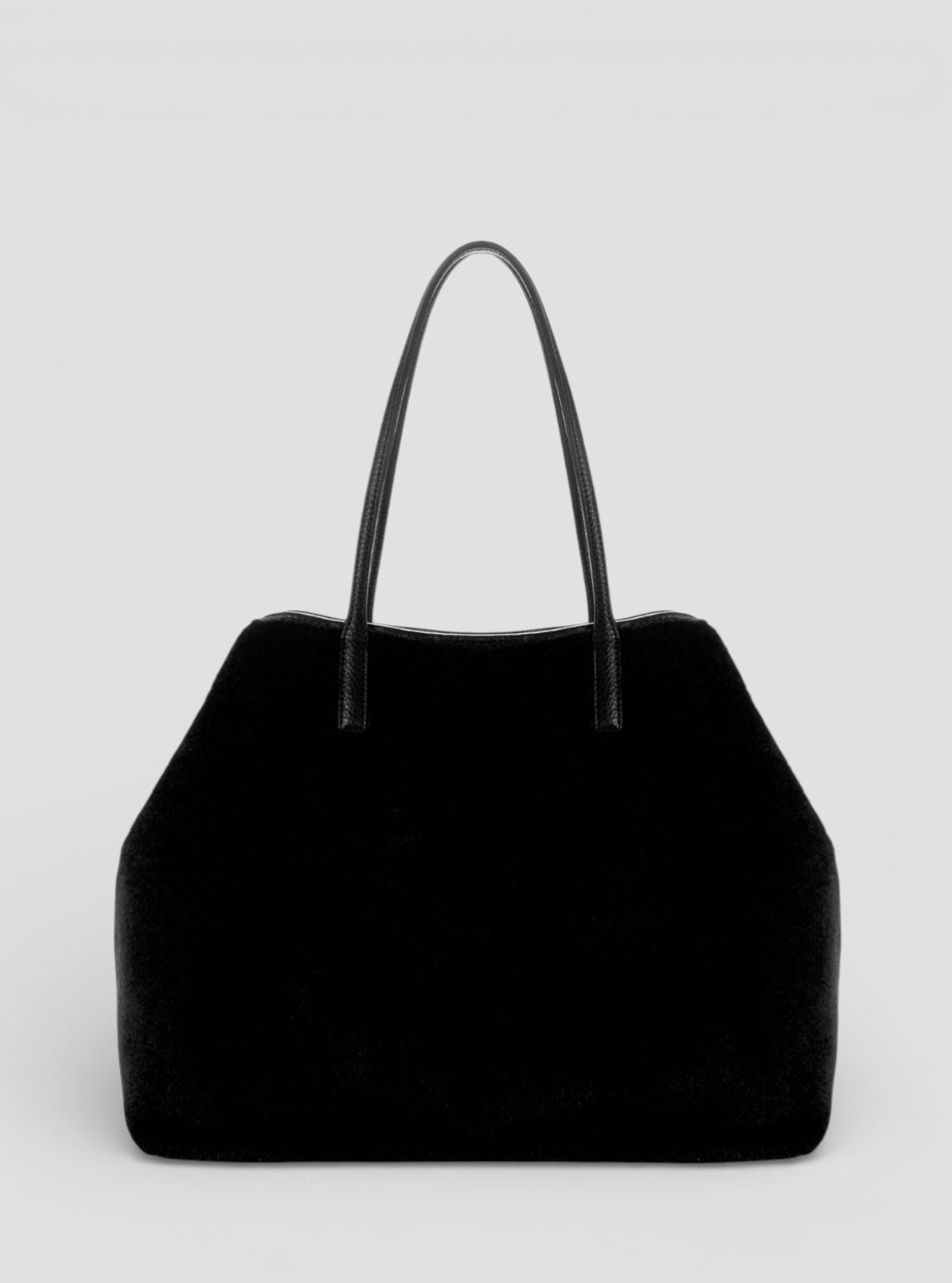 GUESS Womens Black Victoria Large 2 In 1 Tote Bag WS951429 Back View