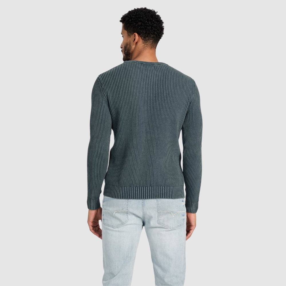 Blue Olex Knitted Sweater