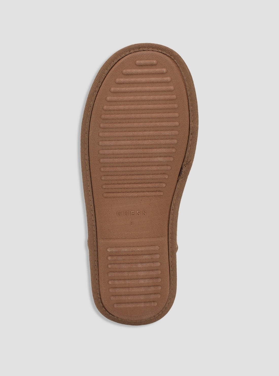 GUESS Footwear Brown Logo Xellen Slippers XELLEN Bottom View