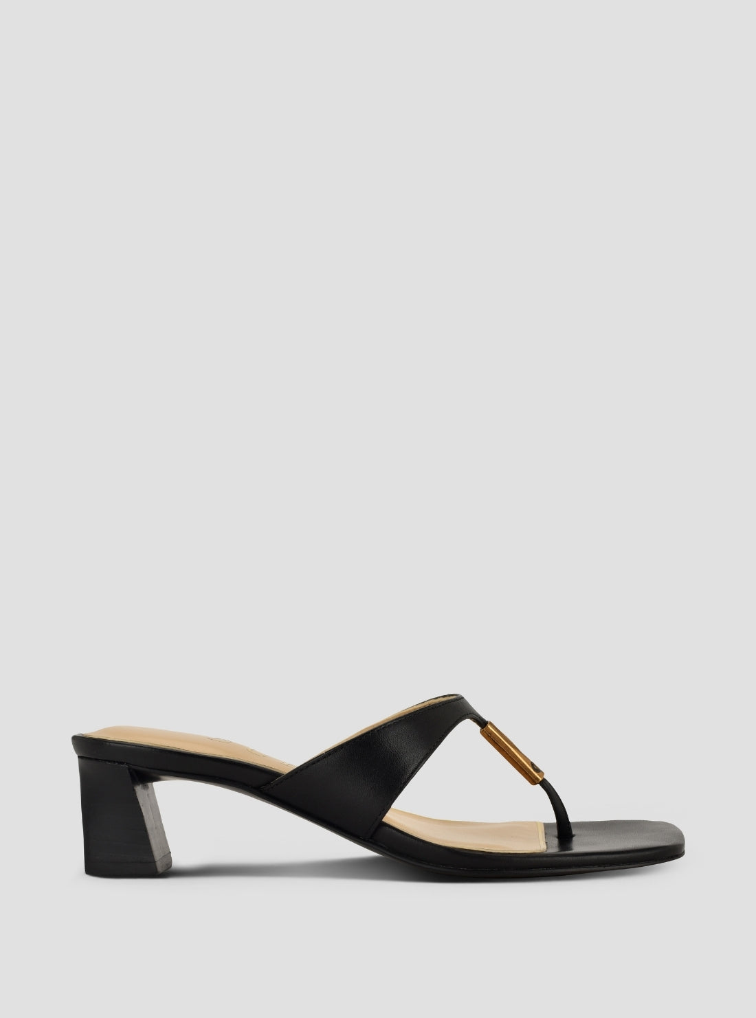 GUESS Footwear Black Yaiza Heels YAIZA Side View2