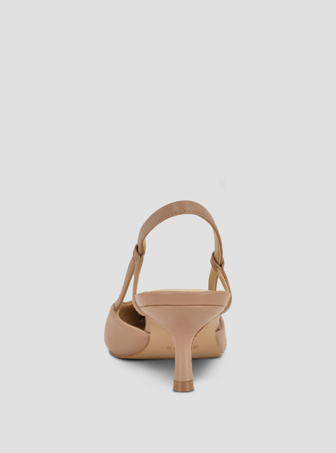 GUESS Footwear Dark Natural Yanno Pumps YANNO2 Back View